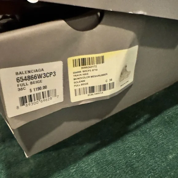 Balenciaga Track Hike Women's BEIGE - Picture 6 of 6
